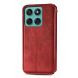 Чохол Deexe Rhombus Wallet для Motorola Moto G17 Power / G15 Power / G15 - Red (408425R). Фото 5 з 6