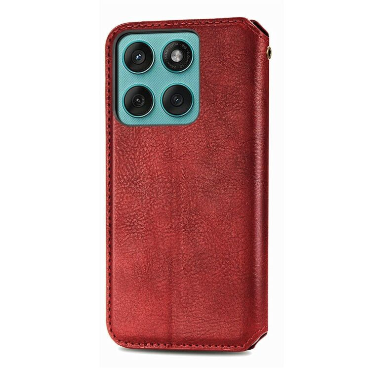 Чохол Deexe Rhombus Wallet для Motorola Moto G17 Power / G15 Power / G15 - Red (408425R) Чохол Deexe Rhombus Wallet для Motorola Moto G17 Power / G15 Power / G15 - Red: фото 5 з 6