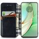 Чехол Deexe Rhombus Wallet для Motorola Moto G75 - Black (367822B). Фото 2 из 6