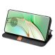 Чехол Deexe Rhombus Wallet для Motorola Moto G75 - Black (367822B). Фото 3 из 6