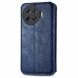 Чехол Deexe Rhombus Wallet для TECNO Spark 20 Pro+ - Blue (351217L). Фото 5 из 6