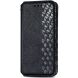 Чохол Deexe Rhombus Wallet для TECNO Spark 30C - Black (361715B). Фото 5 з 6