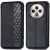 Чехол Deexe Rhombus Wallet для TECNO Spark 30C - Black: фото 1 из 6