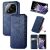 Чехол Deexe Rhombus Wallet для Xiaomi Redmi Note 14 Pro 5G - Blue: фото 1 из 10