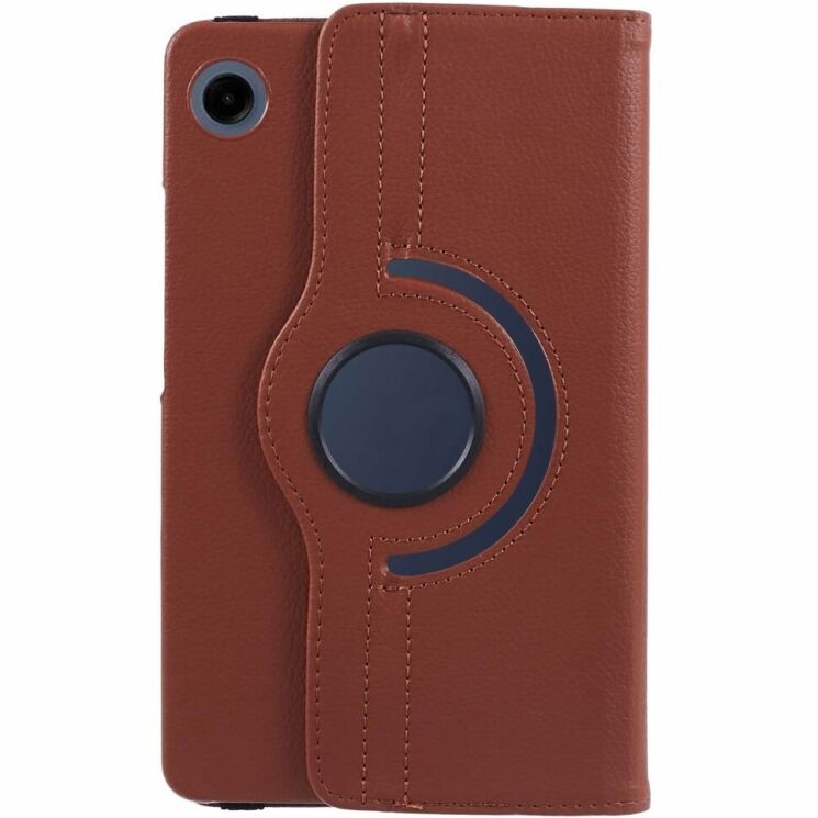 Чехол Deexe Rotation для Samsung Galaxy Tab A9 (X110/115) - Brown: фото 2 из 11