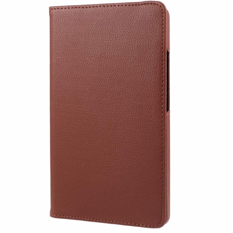 Чехол Deexe Rotation для Samsung Galaxy Tab A9 (X110/115) - Brown: фото 4 из 11