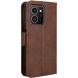 Чехол Deexe Wallet Stand для HMD Skyline - Brown (365809Z). Фото 6 из 8