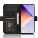 Чехол Deexe Wallet Stand для Infinix Note 40 - Black (351418B). Фото 3 из 7
