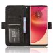 Чехол Deexe Wallet Stand для Motorola Edge 50 Fusion - Black (354242B). Фото 3 из 7