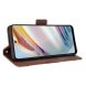 Чехол Deexe Wallet Stand для Motorola Moto G60 - Brown (286207Z). Фото 5 из 13