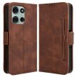 Чехол Deexe Wallet Stand для Motorola Moto G75 - Brown (367834Z)