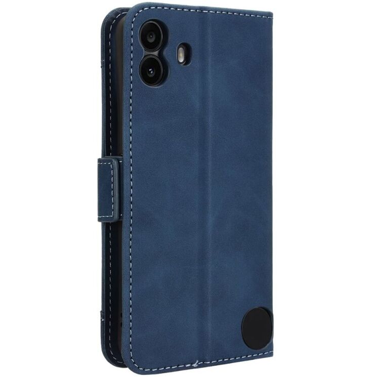Чехол Deexe Wallet Stand для Nothing CMF Phone 1 - Blue: фото 7 из 7