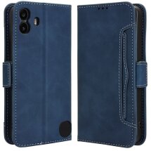 Чехол Deexe Wallet Stand для Nothing CMF Phone 1 - Blue: фото 1 из 7