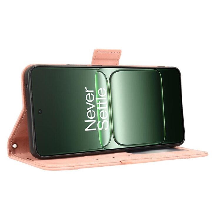 Чохол Deexe Wallet Stand для OnePlus Nord CE 5 / Ace 5 Racing - Pink: фото 7 з 14