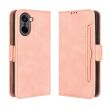 Чохол-книжка з кишеньками Deexe Wallet Stand для OnePlus Nord CE 5 / Ace 5 Racing - Pink (387601P)