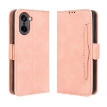 Чохол Deexe Wallet Stand для OnePlus Nord CE 5 / Ace 5 Racing - Pink: фото 1 з 14