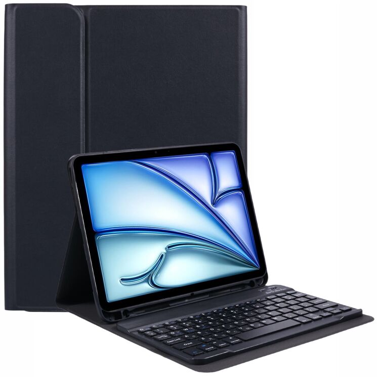 Чохол-клавіатура UniCase Keyboard Cover для Apple iPad Air 11 M3/M2 (2025/2024) - Black: фото 1 з 9