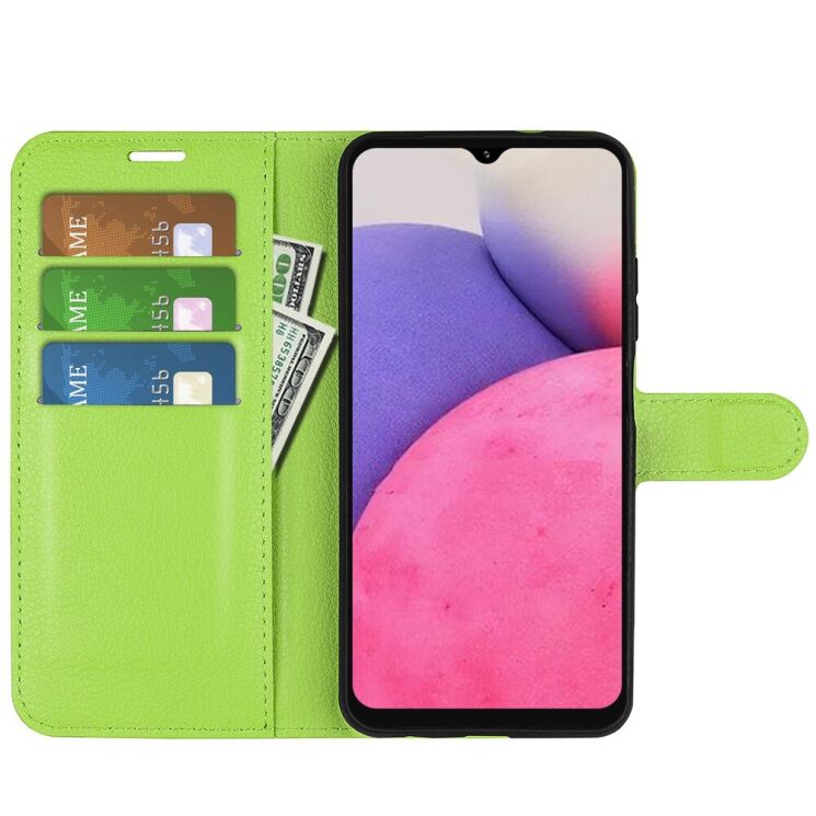 Чехол-книжка Deexe Book Type для Samsung Galaxy A33 - Green: фото 4 из 7