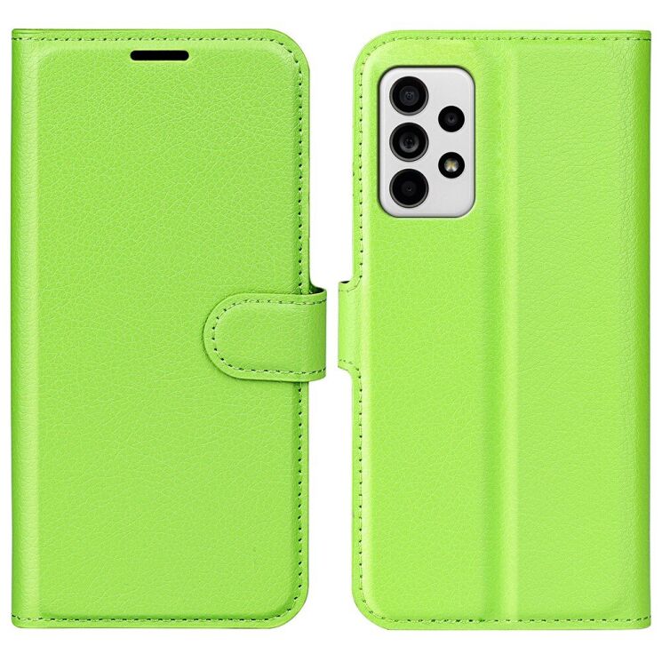 Чехол-книжка Deexe Book Type для Samsung Galaxy A33 - Green: фото 1 из 7