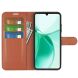 Чехол-книжка Deexe Book Type для ZTE Blade A35 - Brown (367700Z). Фото 2 из 9