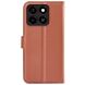 Чехол-книжка Deexe Book Type для ZTE Blade A35 - Brown (367700Z). Фото 5 из 9