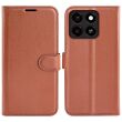 Чехол-книжка Deexe Book Type для ZTE Blade A35 - Brown (367700Z)