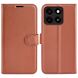 Чехол-книжка Deexe Book Type для ZTE Blade A35 - Brown (367700Z). Фото 1 из 9
