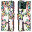 Чехол-книжка Deexe Color Wallet для HMD Pulse / Pulse Plus - Life Tree (354412C)