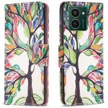 Чехол-книжка Deexe Color Wallet для HMD Pulse / Pulse Plus - Life Tree: фото 1 из 8