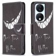 Чехол-книжка Deexe Color Wallet для Honor X7b - Don't Touch My Phone (347209C)