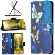 Чехол-книжка Deexe Color Wallet для Infinix Zero 30 - Golden Butterflies (345304F)