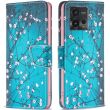 Чохол-книжка Deexe Color Wallet для Motorola Moto G72 - Plum Blossom (318811G)