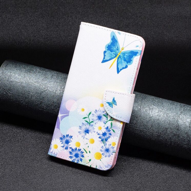 Чехол-книжка Deexe Color Wallet для Samsung Galaxy A05 (A055) - Butterfly and Flowers: фото 5 из 8