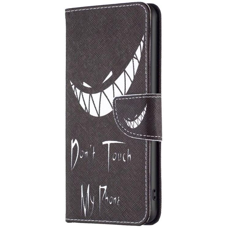 Чехол-книжка Deexe Color Wallet для Samsung Galaxy A05s (A057) - Don't Touch My Phone: фото 3 из 8