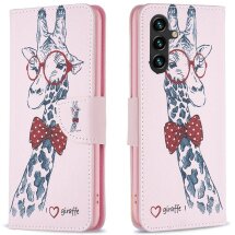 Чехол-книжка Deexe Color Wallet для Samsung Galaxy A16 (A165) - Giraffe: фото 1 из 7