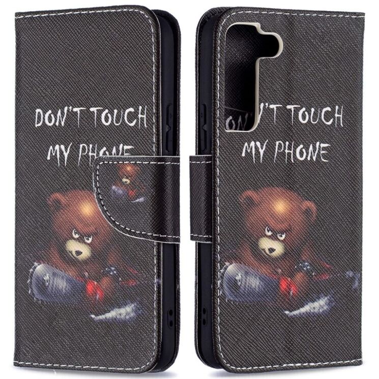 Чехол-книжка Deexe Color Wallet для Samsung Galaxy S22 (S901) - Bear: фото 1 из 8