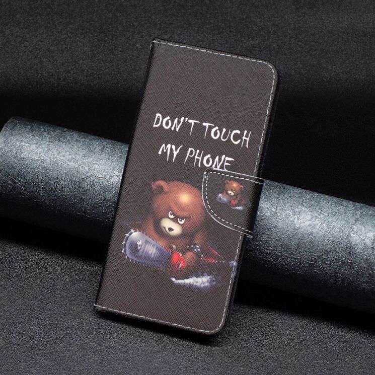 Чехол-книжка Deexe Color Wallet для Xiaomi Poco F5 / Redmi Note 12 Turbo - Bear: фото 3 из 8