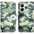 Чохол-книжка Deexe Color Wallet для Xiaomi Redmi Note 14 4G - Camouflage (373466С)