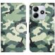 Чохол-книжка Deexe Color Wallet для Xiaomi Redmi Note 14 4G - Camouflage (373466С). Фото 1 з 5