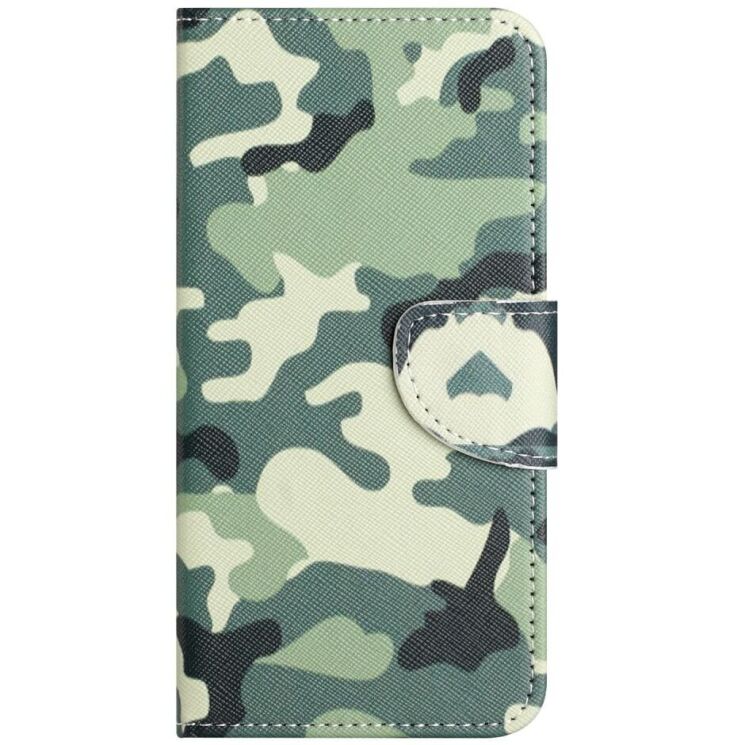 Чохол-книжка Deexe Color Wallet для Xiaomi Redmi Note 14 4G - Camouflage: фото 4 з 5