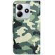 Чохол-книжка Deexe Color Wallet для Xiaomi Redmi Note 14 4G - Camouflage (373466С). Фото 5 з 5