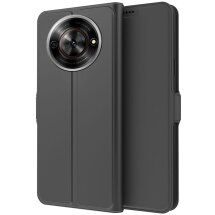 Чехол-книжка Deexe Faro Wallet для ZTE Nubia Focus - Black: фото 1 из 7