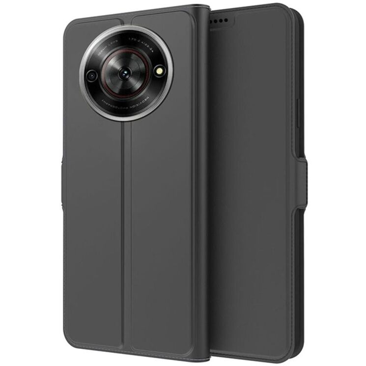 Чехол-книжка Deexe Faro Wallet для ZTE Nubia Focus - Black: фото 1 из 7