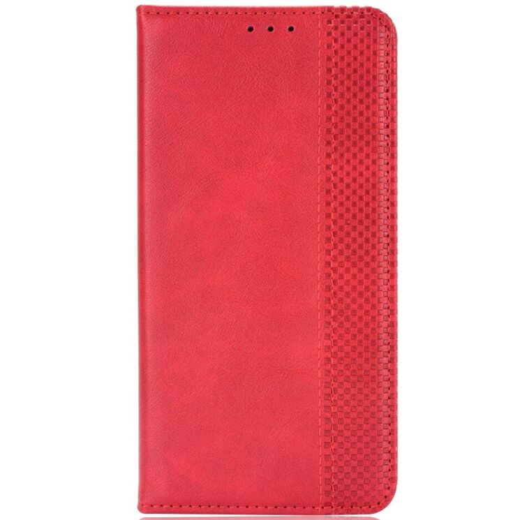 Чохол-книжка Deexe Retro Style для Google Pixel 11 / 11 Pro - Red: фото 3 з 19