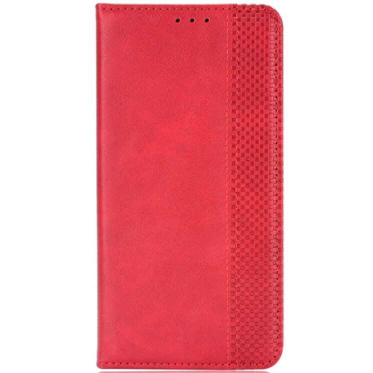 Чохол-книжка Deexe Retro Style для Infinix Hot 70 Pro - Red (331103R) Чохол-книжка Deexe Retro Style для Infinix Hot 70 Pro - Red: фото 3 з 18
