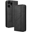 Чехол-книжка Deexe Retro Style для Nothing Phone (3a) Lite - Black (405402B)