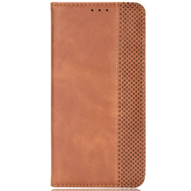 Чохол-книжка Deexe Retro Style для Nothing Phone (4a) - Brown (411308Z) Чохол-книжка Deexe Retro Style для Nothing Phone (4a) - Brown: фото 3 з 17