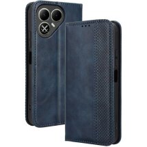 Чехол-книжка Deexe Retro Style для TECNO Pova 8 - Blue: фото 1 из 19