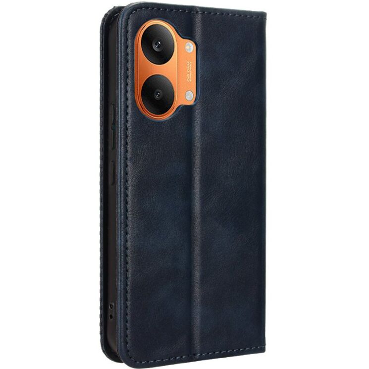 Чохол-книжка Deexe Retro Style для Xiaomi Poco X8 Pro Max - Blue (408904L) Чохол-книжка Deexe Retro Style для Xiaomi Poco X8 Pro Max - Blue: фото 7 з 20