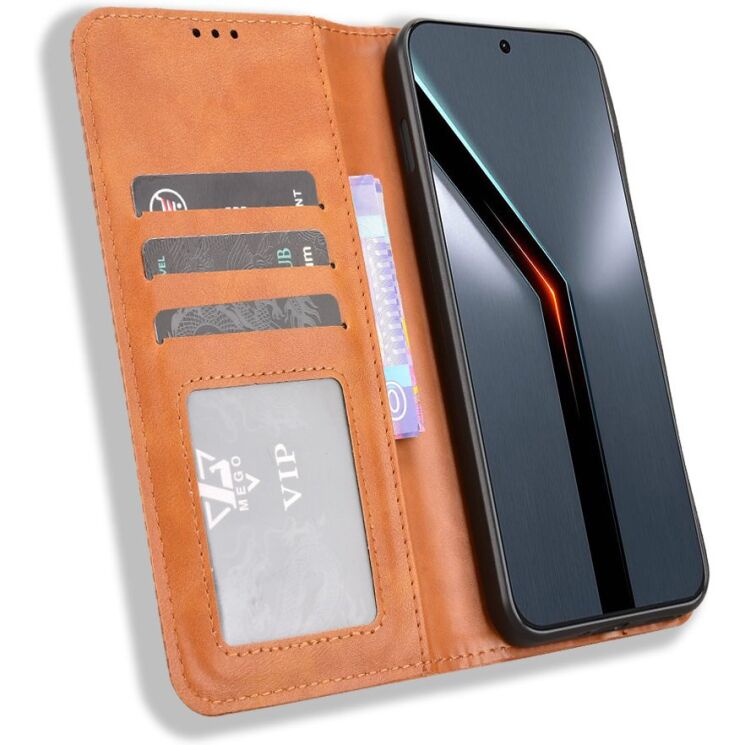 Чехол-книжка Deexe Retro Style для ZTE Nubia Neo 5 GT - Brown (432001Z) Чехол-книжка Deexe Retro Style для ZTE Nubia Neo 5 GT - Brown: фото 5 из 19